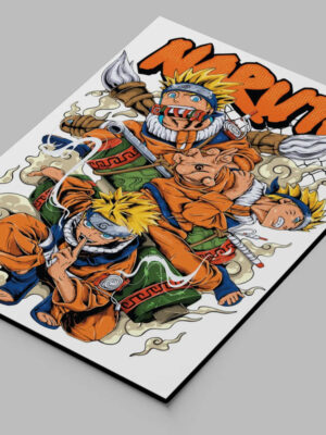 Cuadro Naruto Anime 799 40x30 Mdf Memoestampados
