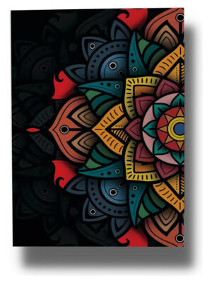 Cuadro Mandala 684 50x70 Mdf Memoestampados