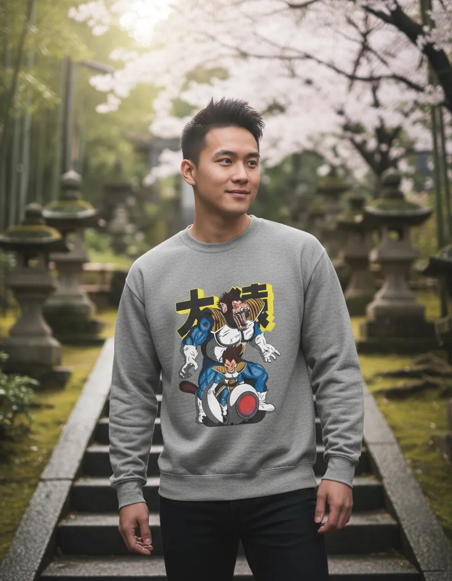 Buzo Vegeta Ozaru Memoestampados