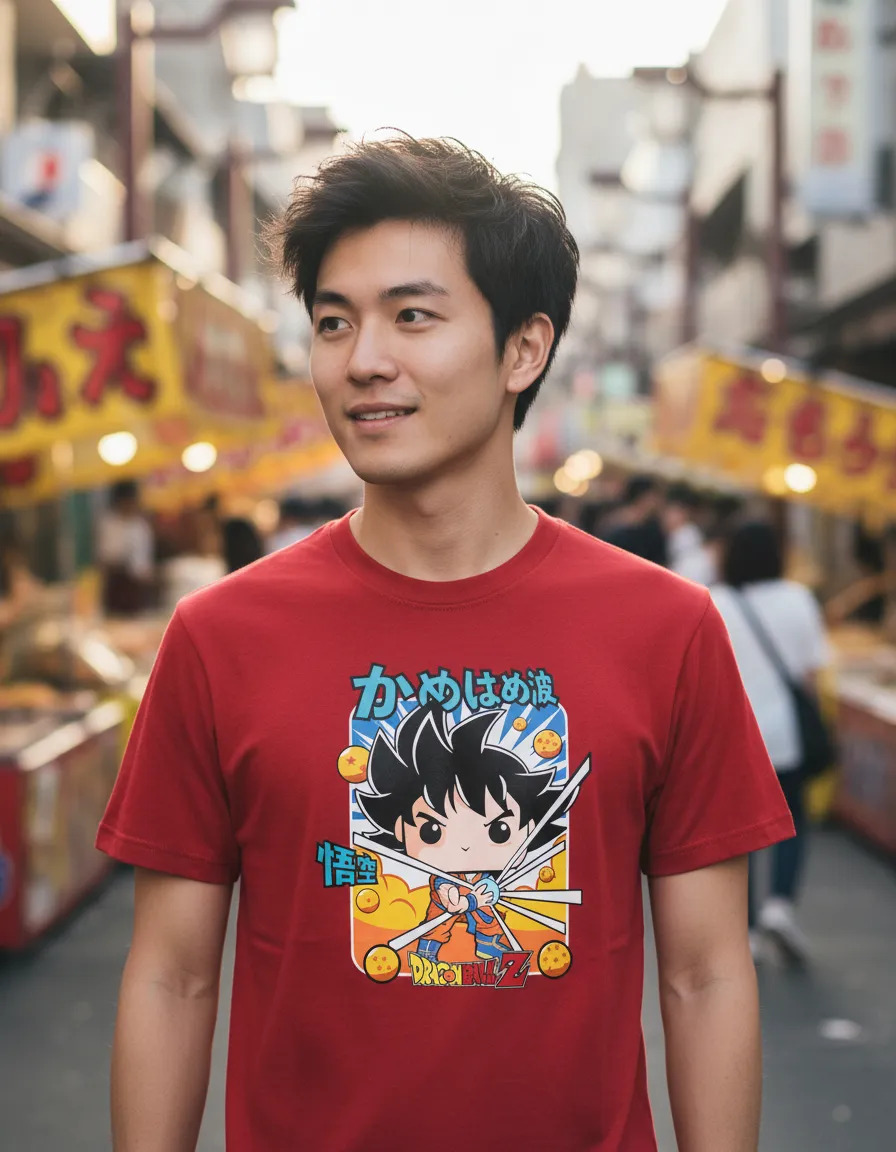 Remera: Dragon Ball Z Muñeco Memoestampados