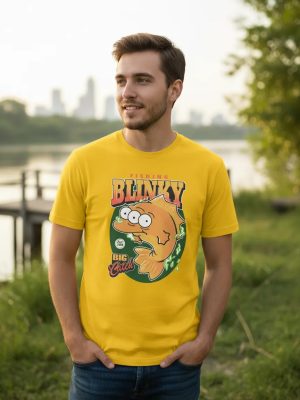 Remera: Fishing Blinky Memoestampados