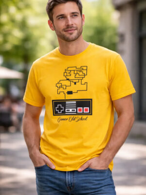 Remera: Gamer Old School Memoestampados