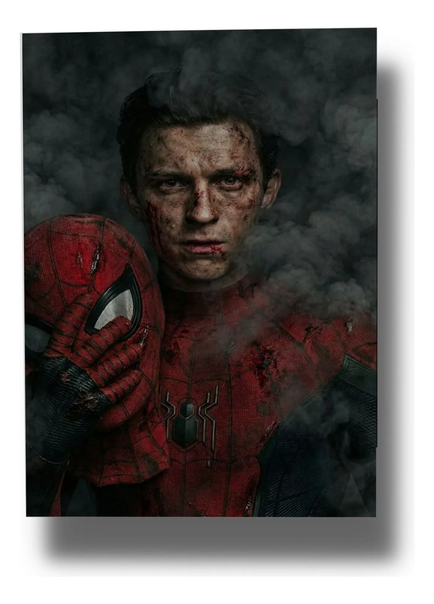 Cuadro Spiderman 676 50x70 Mdf Memoestampados