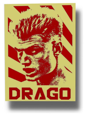Cuadro Drago 717 40x30 Mdf Memoestampados