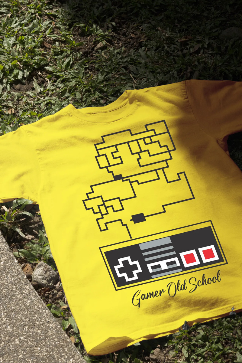 Remera: Gamer Old School Memoestampados - Imagen 3