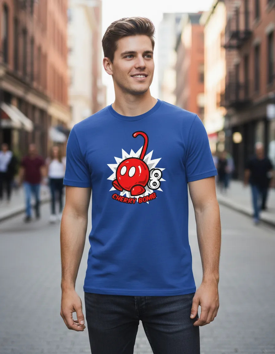 Remera: Cherry Bomb Memoestampados