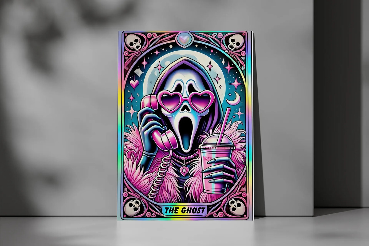Cuadro Scream The Ghost 742 50x70 Mdf Memoestampados - Imagen 3