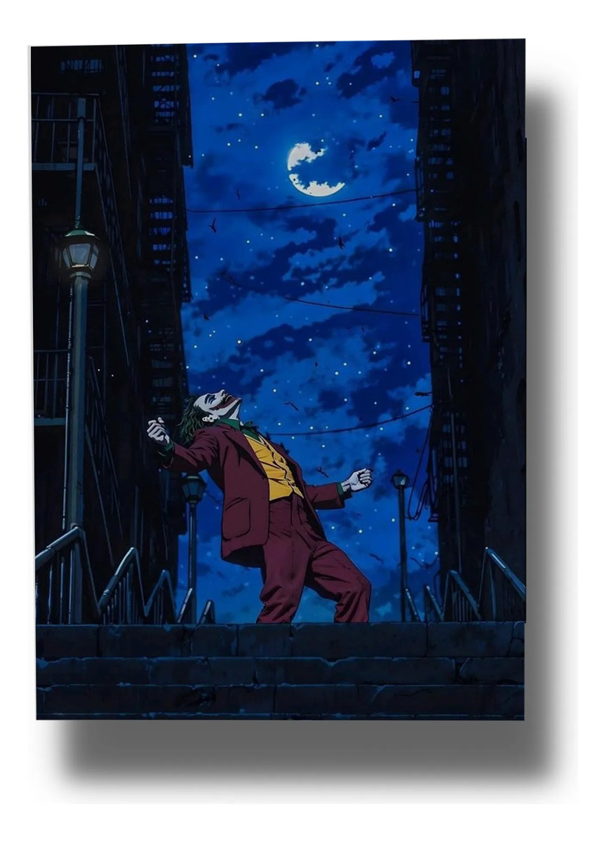 Cuadro Joker 731 70x100 Mdf Memoestampados