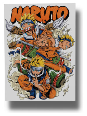 Cuadro Naruto Anime 799 50x70 Mdf Memoestampados