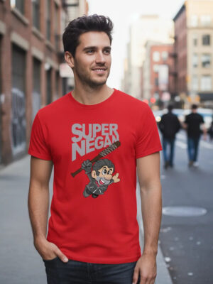 Remera: Super Negan Bross Memoestampados
