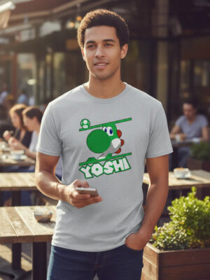Remera: Yoshi Super Mario Memoestampados