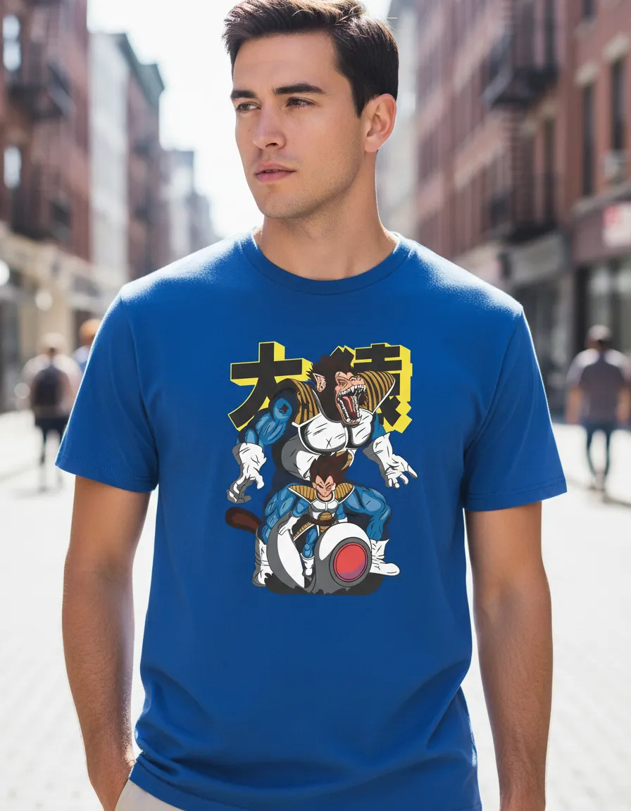 Remera: Vegeta Ozaru Memoestampados - Imagen 3