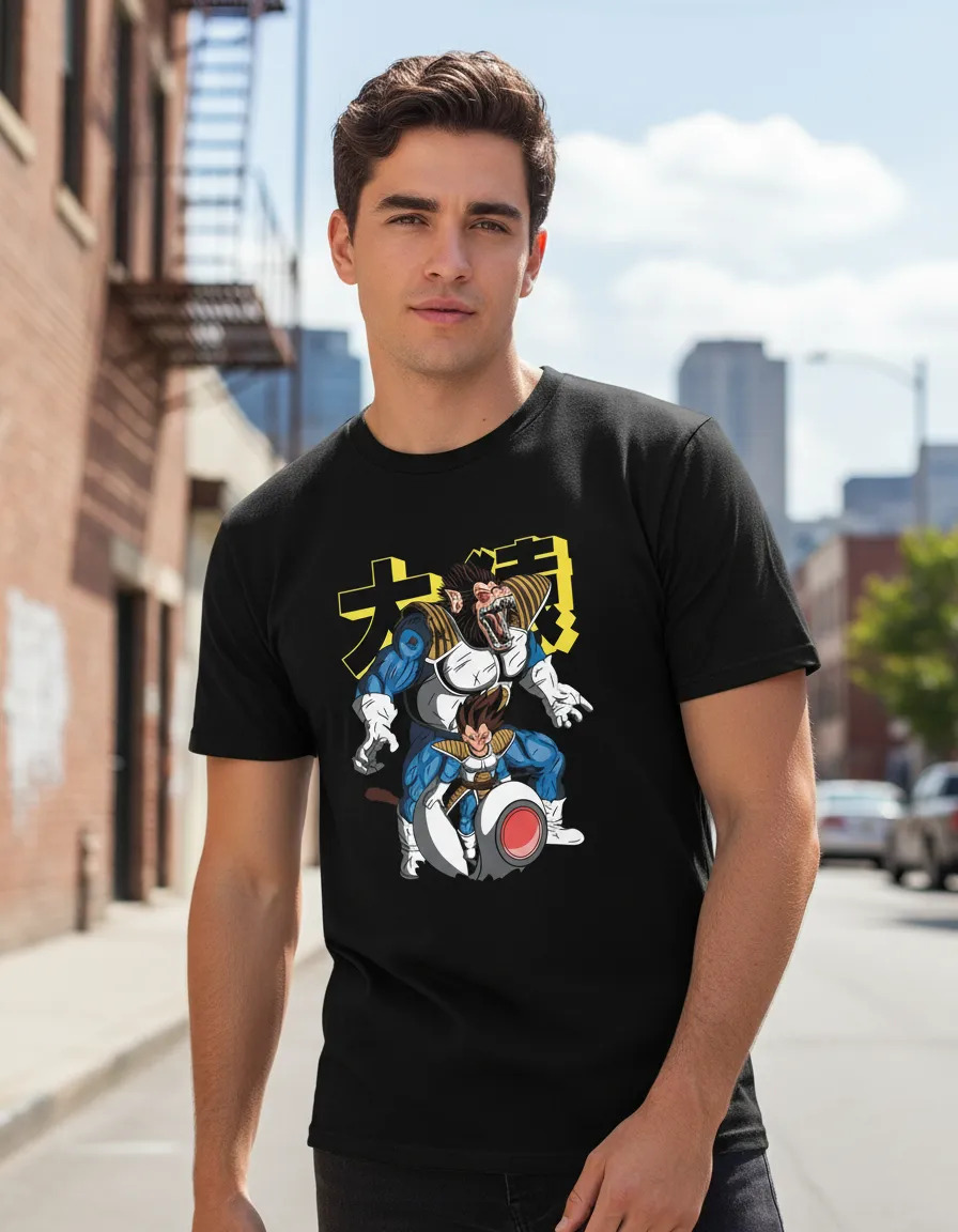 Remera: Vegeta Ozaru Memoestampados - Imagen 3