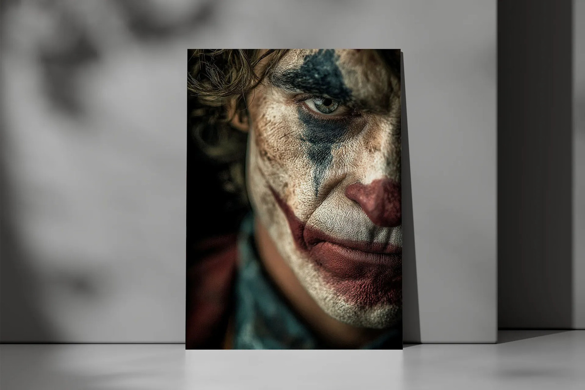 Cuadro Guason Jocker Pelicula 677 50x70 Mdf Memoestampados