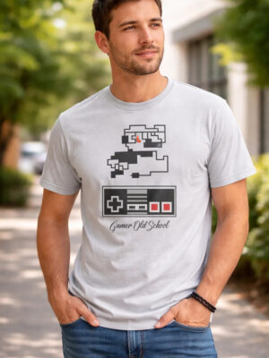 Remera: Gamer Old School Memoestampados