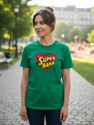 Remera: Super Mamá 01 Memoestampados
