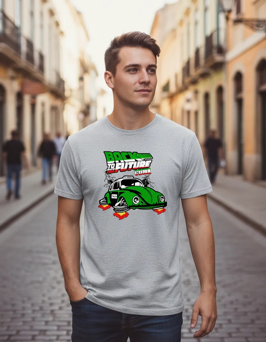 Remera: Back Tu Futuro Df Memoestampados
