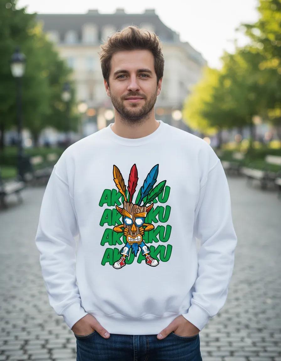 Buzo Aku Aku Chras Bandicot Memoestampados