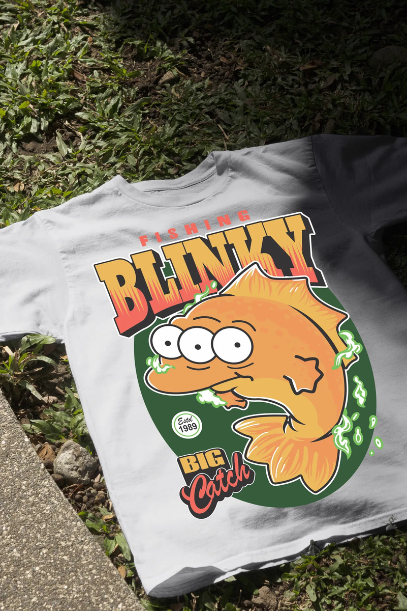 Remera: Fishing Blinky Memoestampados - Imagen 3
