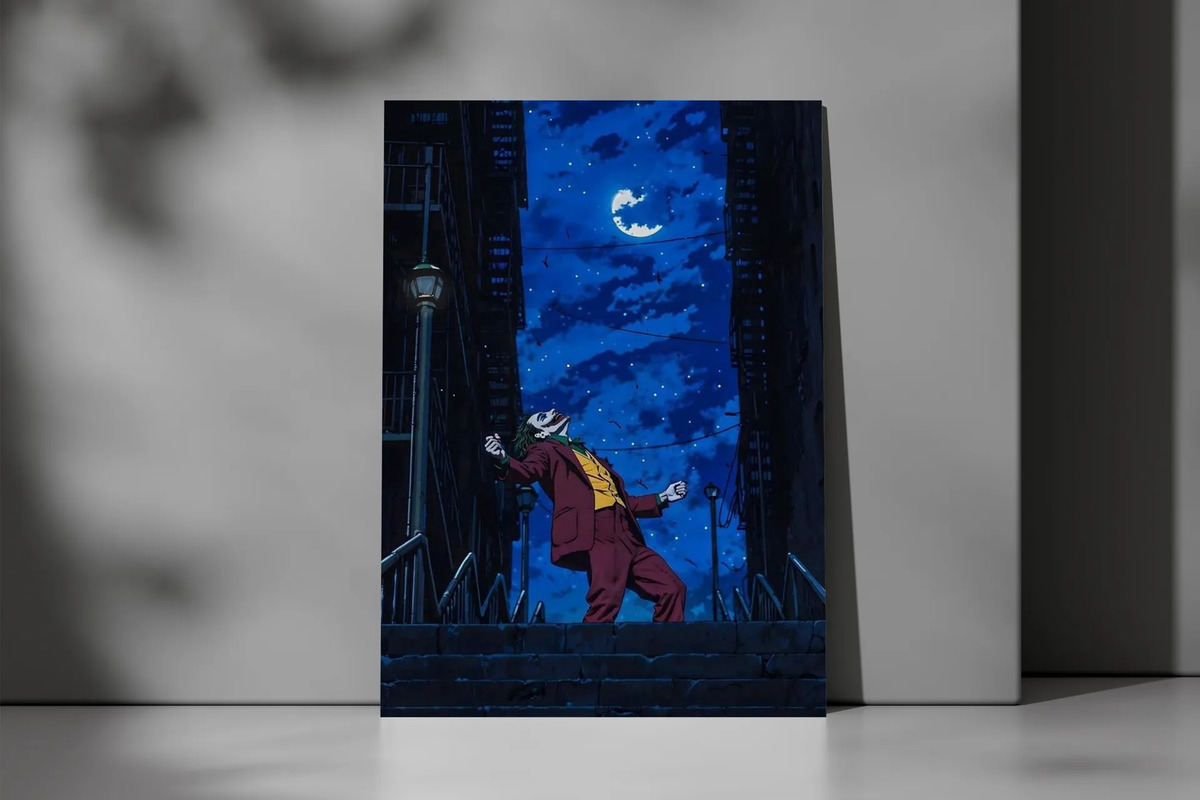 Cuadro Joker 731 70x100 Mdf Memoestampados - Imagen 2