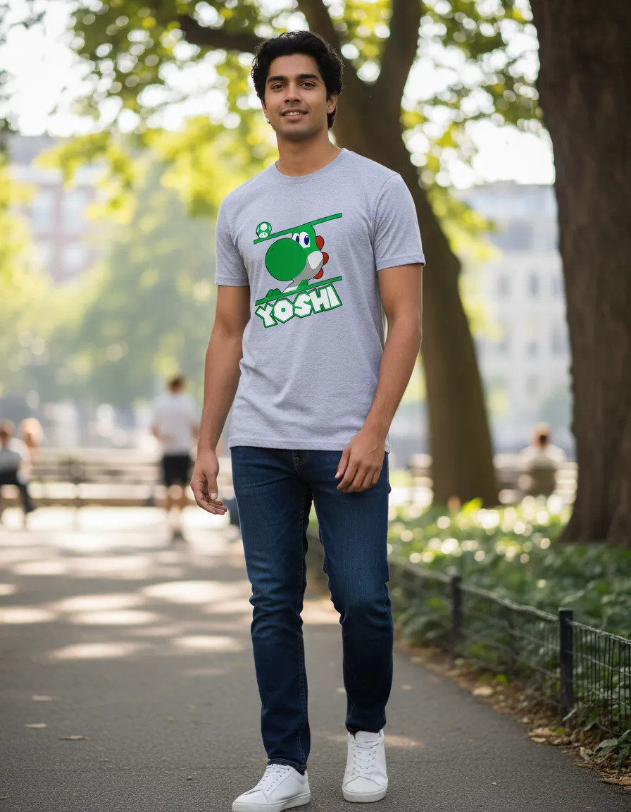 Remera: Yoshi Super Mario Memoestampados - Imagen 3