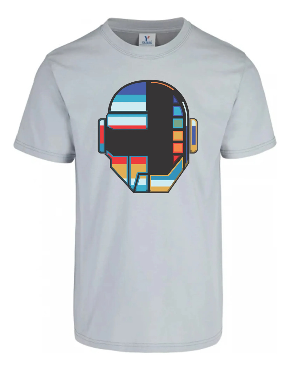 Remera: Daft Punk Color Memoestampados - Imagen 2