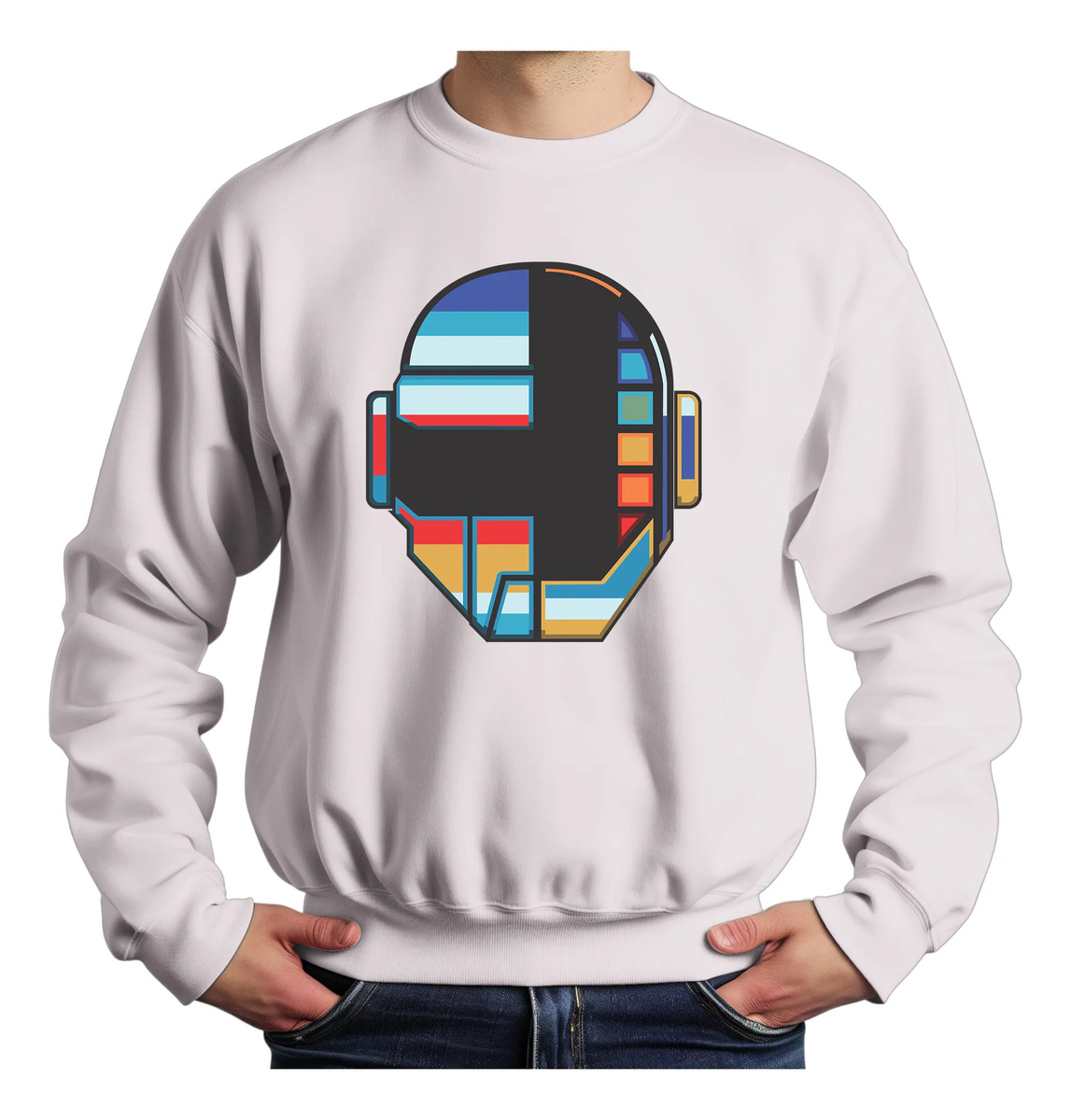 Buzo Daft Punk Color Memoestampados - Imagen 3