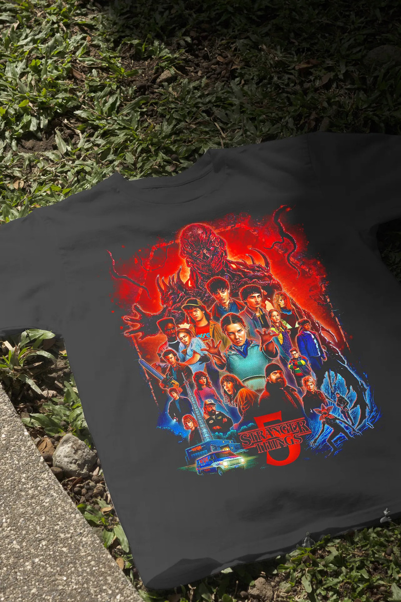 Remera: Stranger Things 5 Series 02 Memoestampados - Imagen 3