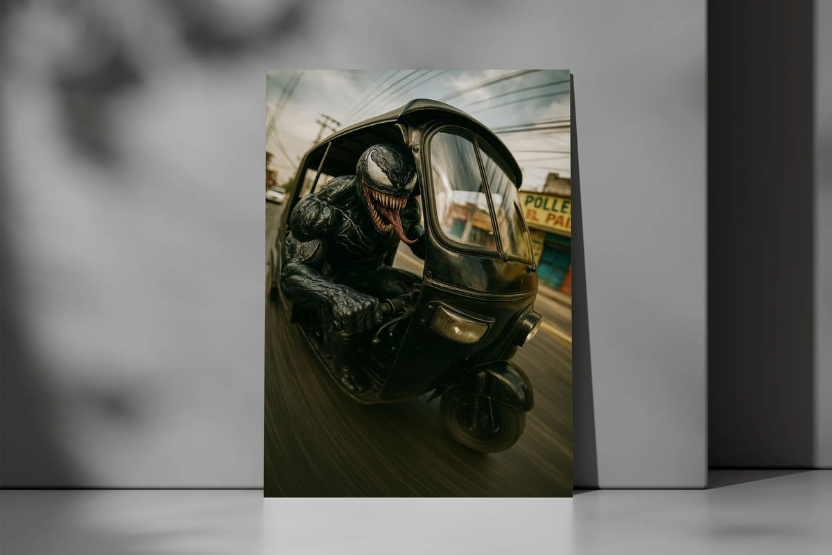 Cuadro Venom 851 40x30 Mdf Memoestampados - Imagen 3