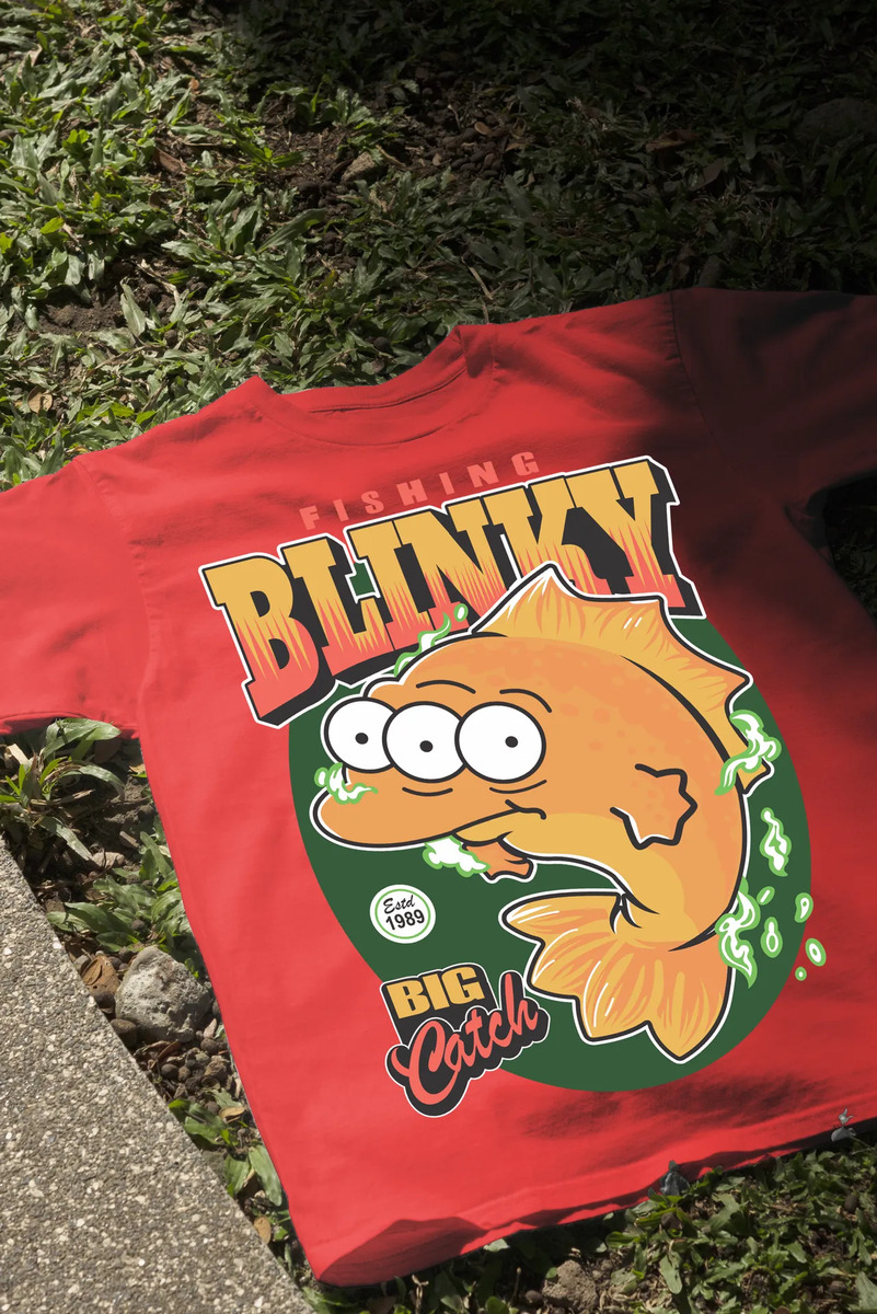 Remera: Fishing Blinky Memoestampados - Imagen 3
