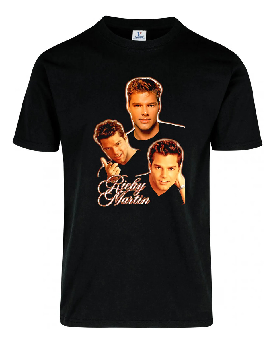Remera: Ricky Martin 02 Memoestampados - Imagen 3