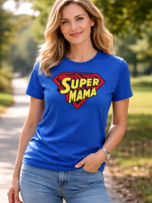 Remera: Super Mamá 01 Memoestampados