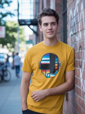 Remera: Daft Punk Color Memoestampados