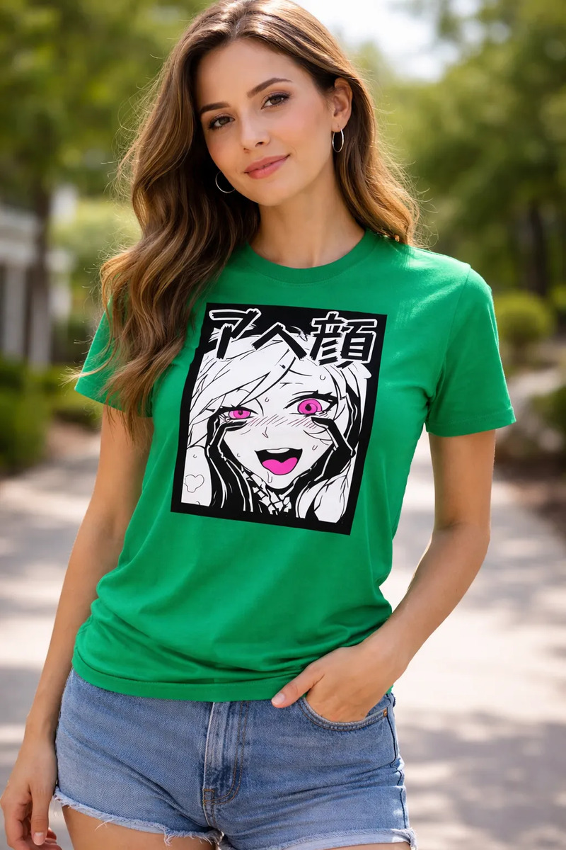 Remera: Ahegao Face Japones Memoestampados