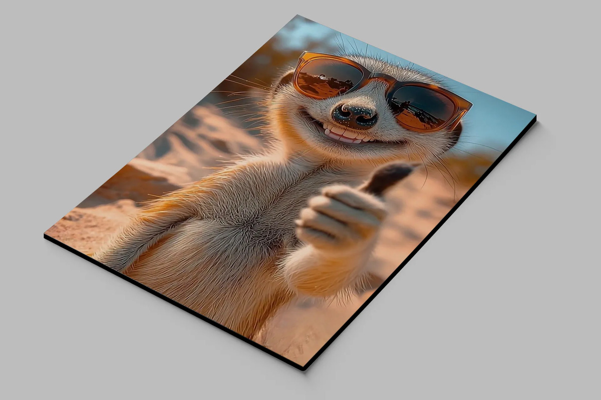 Cuadro Suricata 845 70x100 Mdf Memoestampados - Imagen 3
