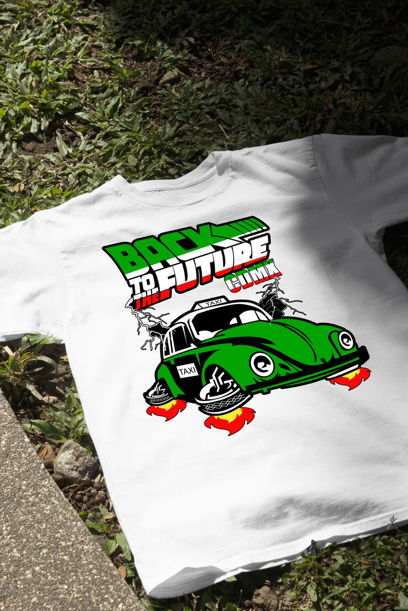 Remera: Back Tu Futuro Df Memoestampados - Imagen 3