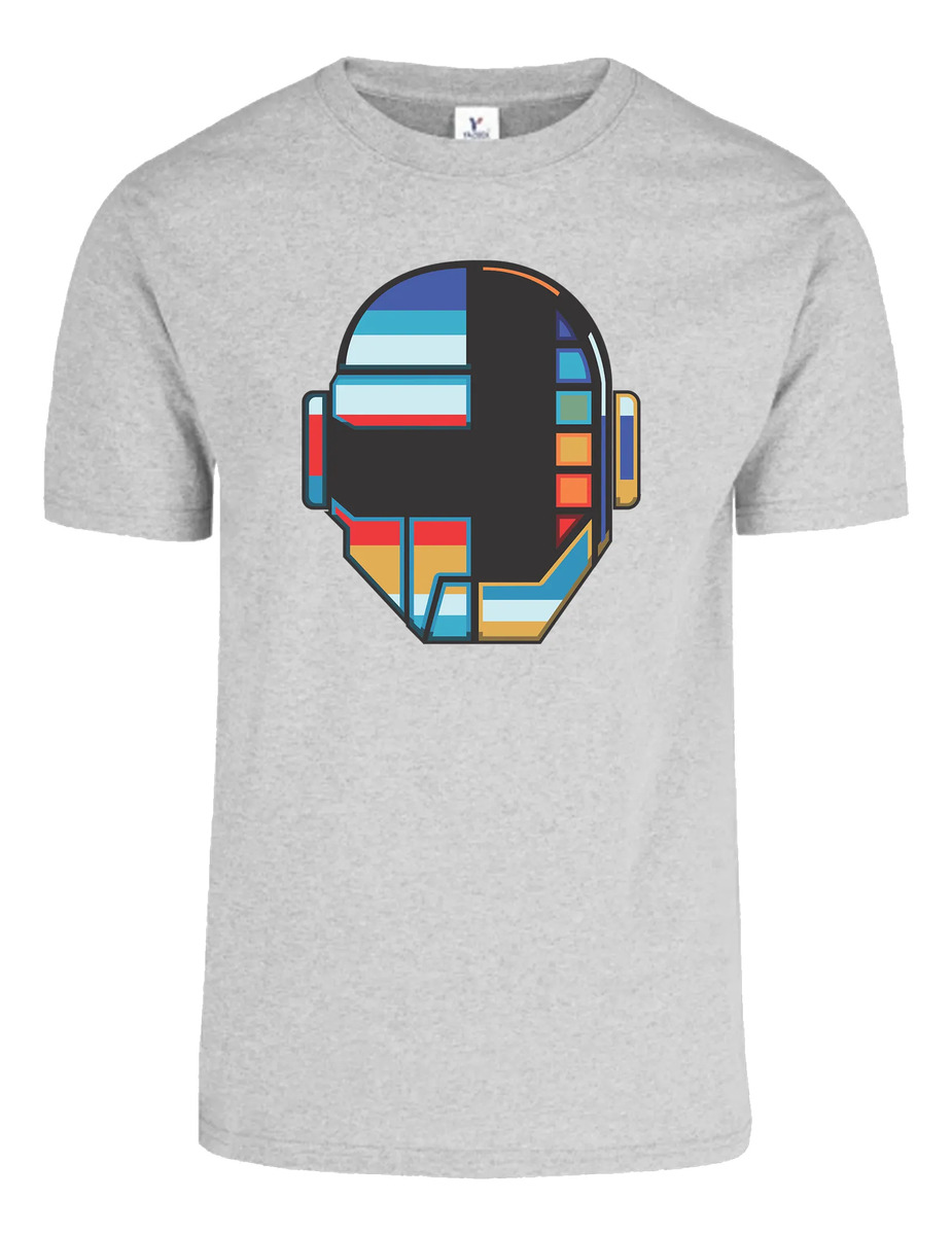 Remera: Daft Punk Color Memoestampados - Imagen 2