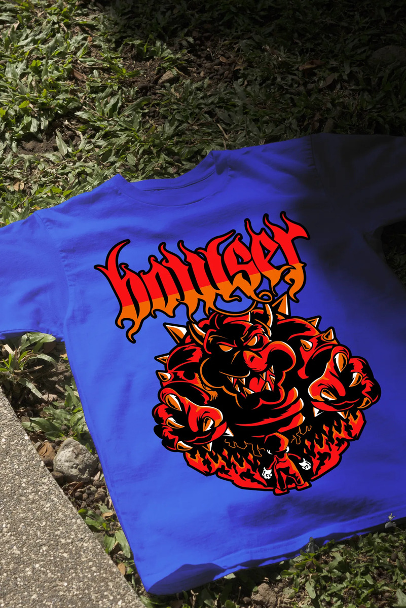 Remera: Bouser Hell Memoestampados - Imagen 3