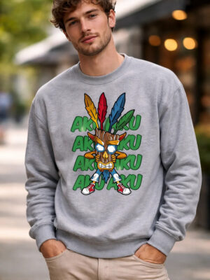 Buzo Aku Aku Chras Bandicot Memoestampados