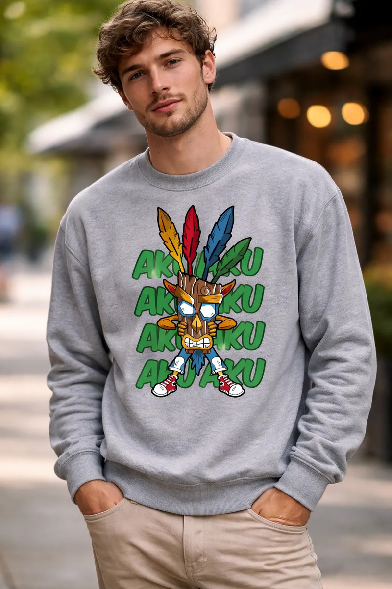 Buzo Aku Aku Chras Bandicot Memoestampados