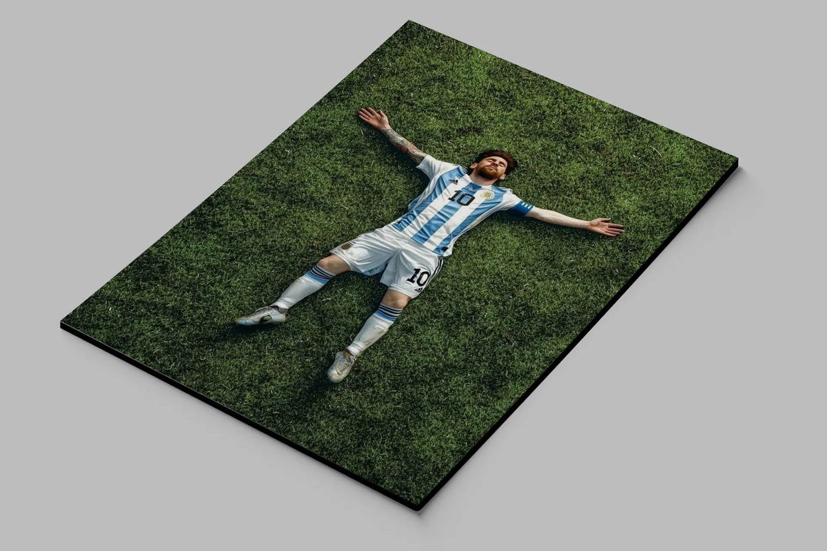 Cuadro Messi 733 40x30 Mdf Memoestampados - Imagen 2