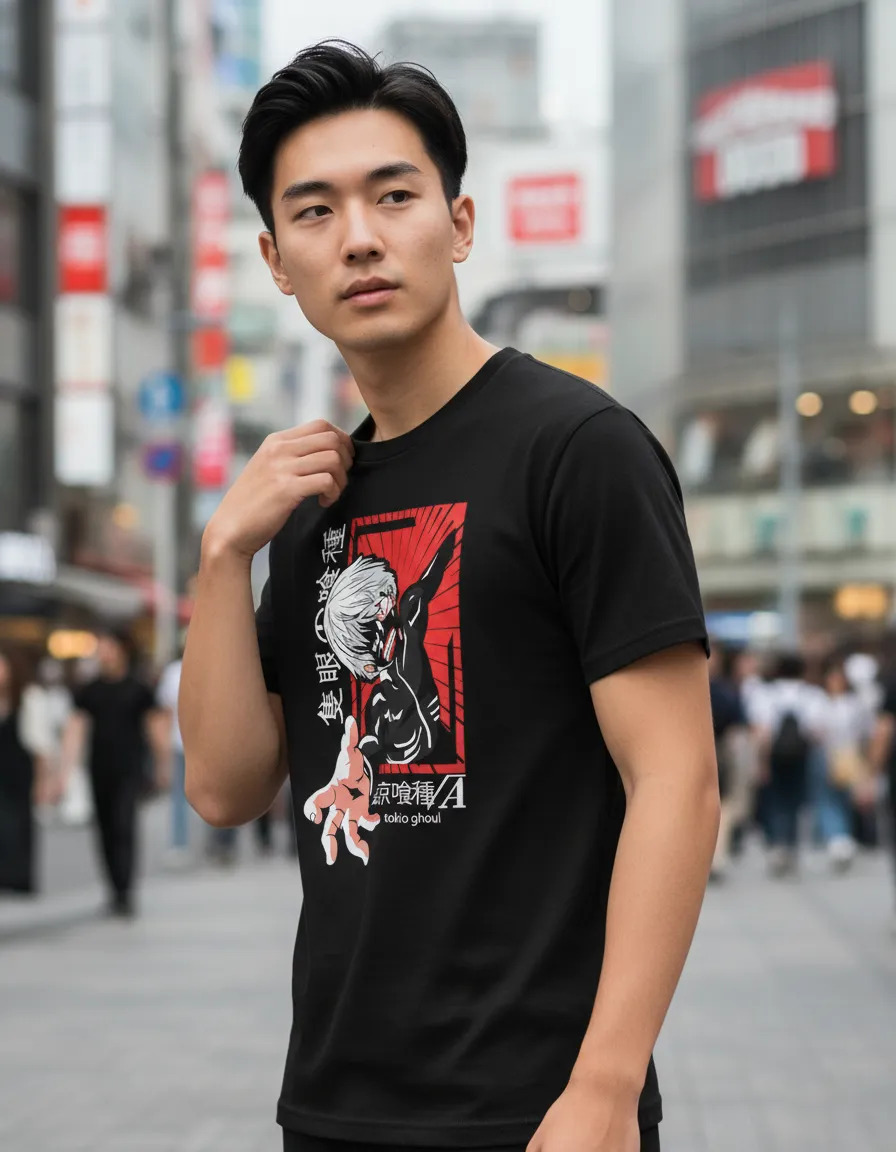 Remera: Tokio Ghoul Memoestampados