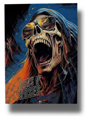 Cuadro Guns N' Roses 699 50x70 Mdf Memoestampados