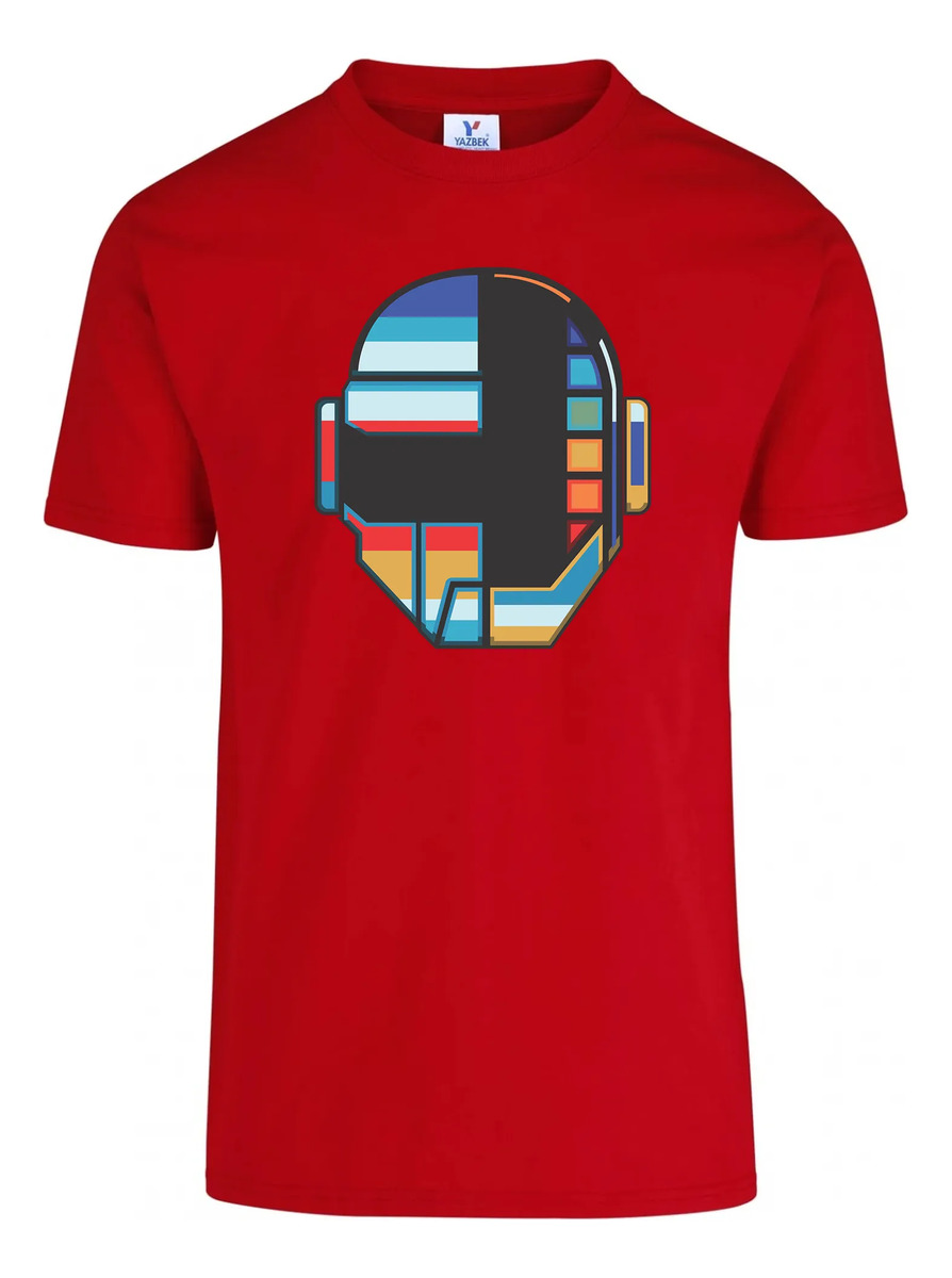 Remera: Daft Punk Color Memoestampados - Imagen 2