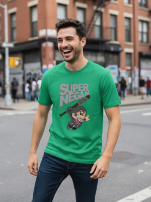 Remera: Super Negan Bross Memoestampados