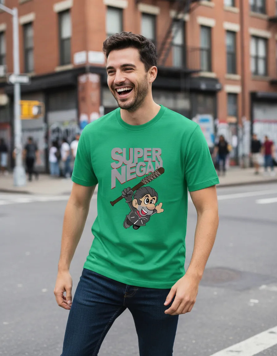 Remera: Super Negan Bross Memoestampados