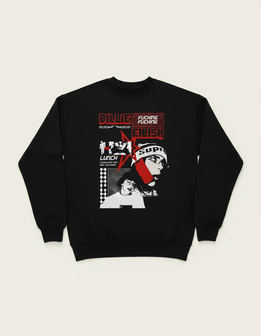 Buzo Billie Eilish 11 Memoestampados