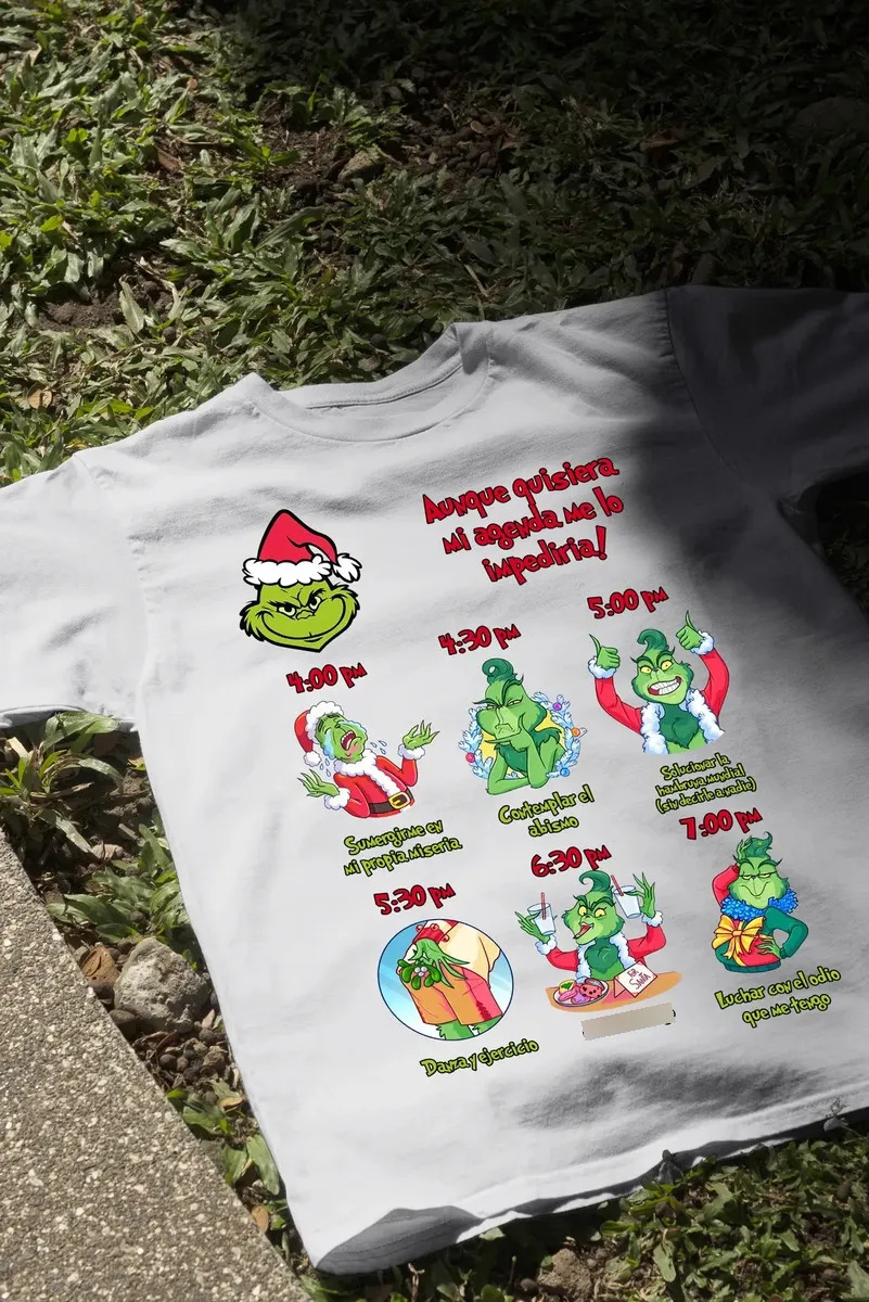 Remera: Grinch Agenda Memoestampados - Imagen 24
