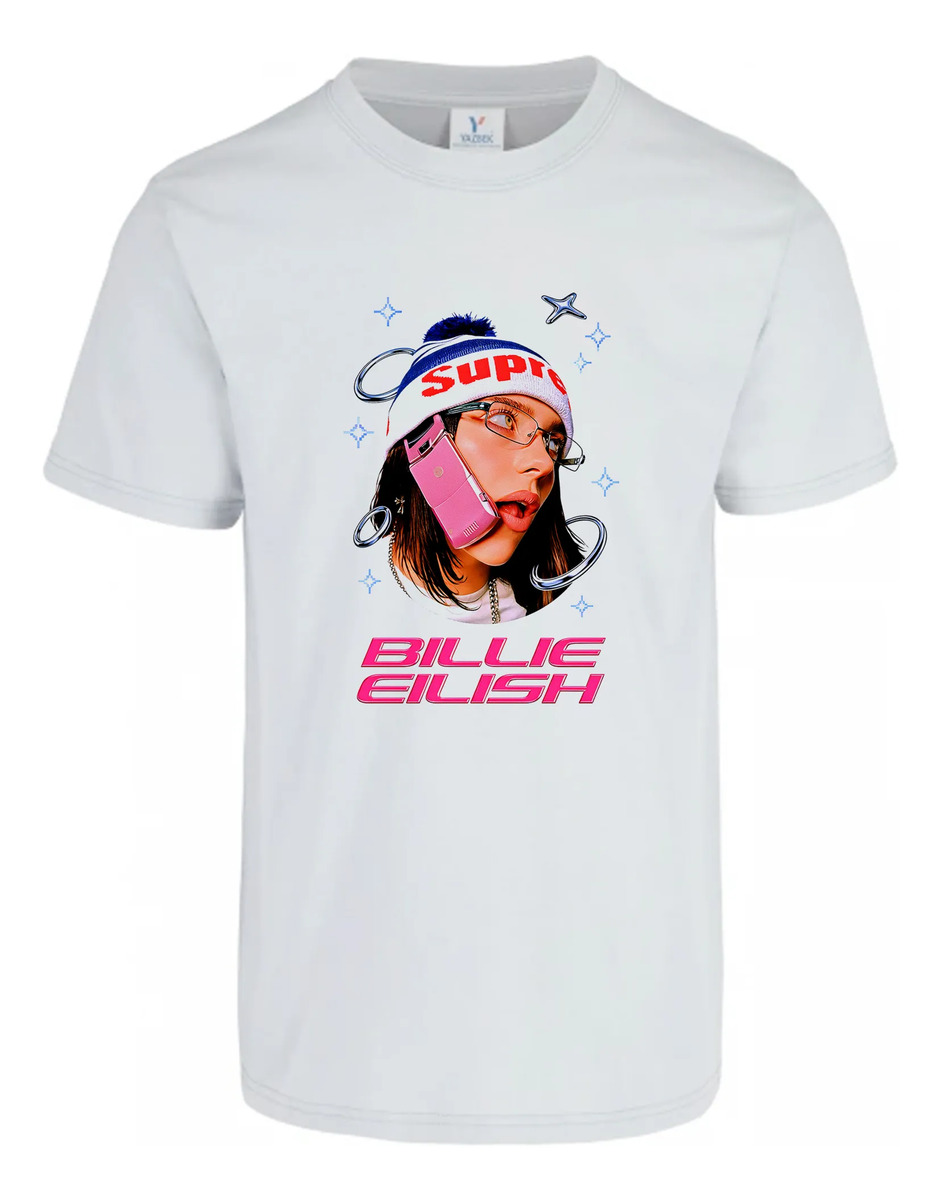 Remera: Billie Eilish 06 Memoestampados - Imagen 3