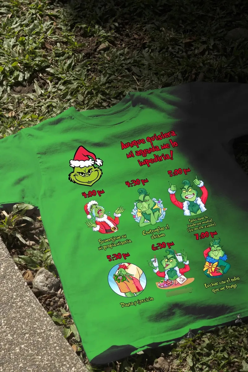 Remera: Grinch Agenda Memoestampados - Imagen 34